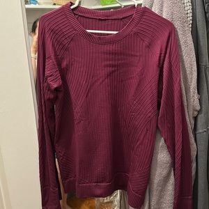Lululemon long sleeve running shirt